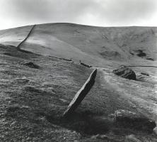 Fay Godwin, Marker Stone, Harlech, London Road, 1976