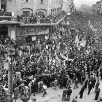 Μαρία Χρουσάκη, Απελευθέρωση Αθηνών, Οκτώβριος 1944