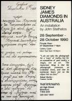 John Stathatos: Sidney James Diamonds in Australia / Γιάννης Σταθάτος: Ο Sidney James Diamonds στην Αυστραλία